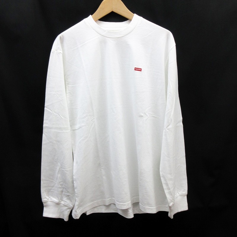 未使用品 シュプリーム SUPREME 20SS Small Box L/S Tee M White