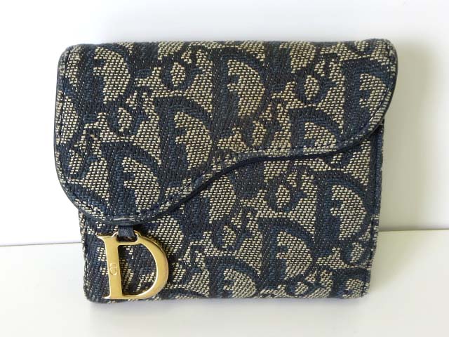 クリスチャンディオール Christian Dior 財布 トロッター キャンバス