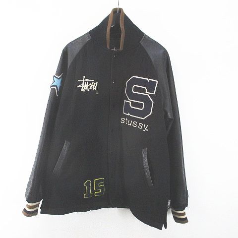 ステューシー STUSSY 15周年 スタジャン スタジアムジャンパー