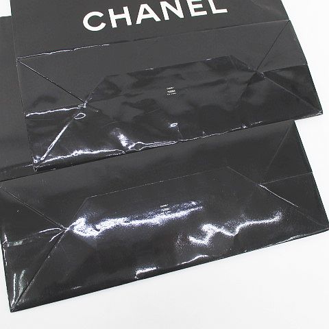 シャネル CHANEL 4枚セット 紙袋 ショッパー ショップ袋 純正 デザイン