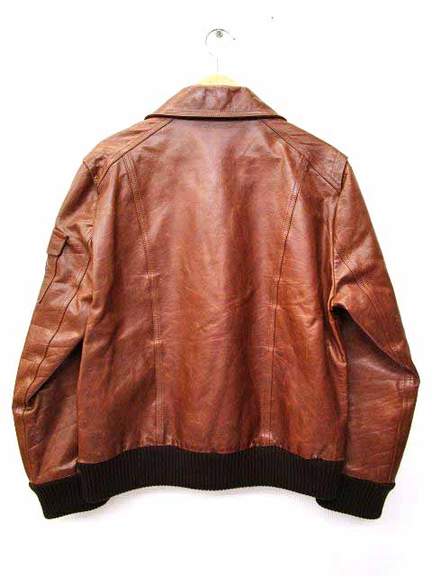 ヴェロニクブランキーノ VERONIQUE BRANQUINHO レザー ジャケット リブ