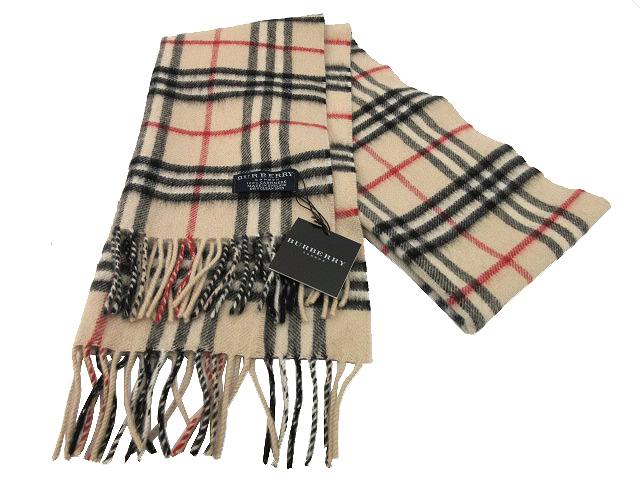 バーバリー ロンドン BURBERRY LONDON マフラー ノバチェック カシミヤ