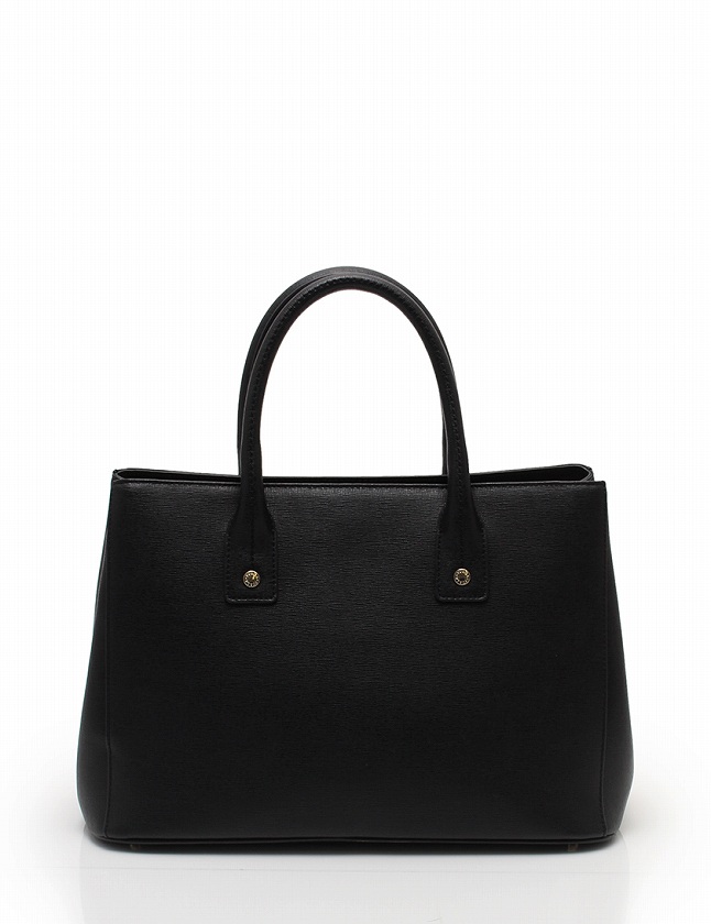 フルラ FURLA ハンドバッグ ショルダーバッグ 黒 ブラック レザー