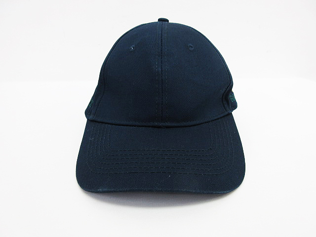 ロレックス ROLEX キャップ 帽子 ワンポイント ロゴ コットン ネイビー