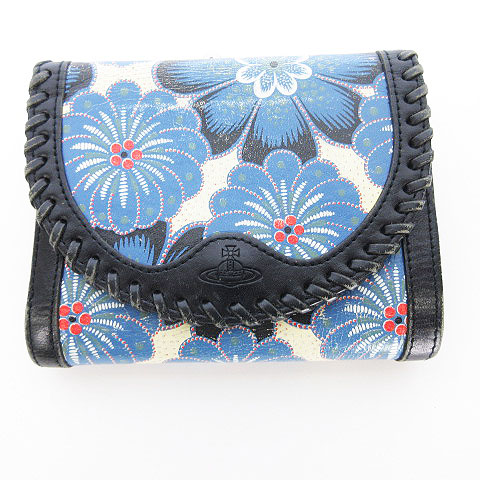viviennewestwood 花柄二つ折り財布 【公式通販】