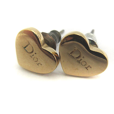 クリスチャンディオール Christian Dior ピアス ハートモチーフ