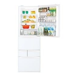 美品】2022年製ノンフロン冷蔵庫 東芝411L GR-U41GXH (EW) 美品】2022