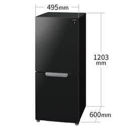 ヨドバシ.com - シャープ SHARP 冷蔵庫 （152L・幅49.5cm・左右開き