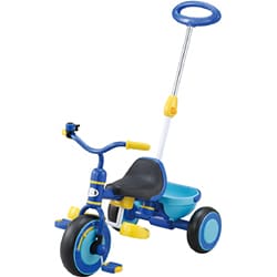 ヨドバシ.com - アイデス IDES 三輪車（押手棒付） ブルー かる～く