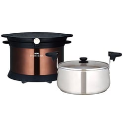 THERMOS 真空保温調理器 シャトルシェフ KPX-3501 クリアブラウン