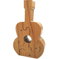 ヨドバシ.com - ノルコーポレーション anzutosumomo組み木 ギター ANZ