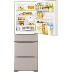 5ドア冷蔵庫 日立 R-S4000GL(XN) 401L 16年製 真空チルド 日立 真空