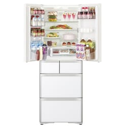 日立XG4300H冷蔵庫 ホワイト 430L 両開き 2017年製 真空チルド 日立