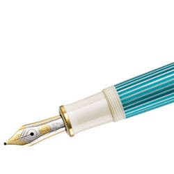 ペリカン スーベレーン M600 ターコイズホワイト ニブEF Pelikan