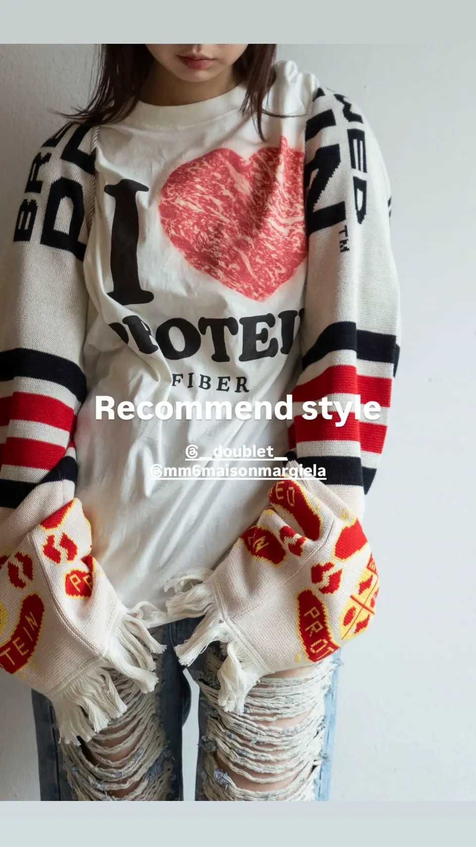 STEAK COMPRESSION T-SHIRT-ステーキコンプレッションTシャツ-doublet