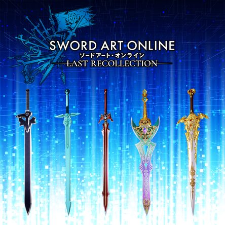 SWORD ART ONLINE Last Recollection - Black Swordsman Swords Skins