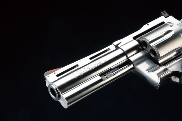 タナカワークス コルトパイソン 357マグナム トワイライトクローム