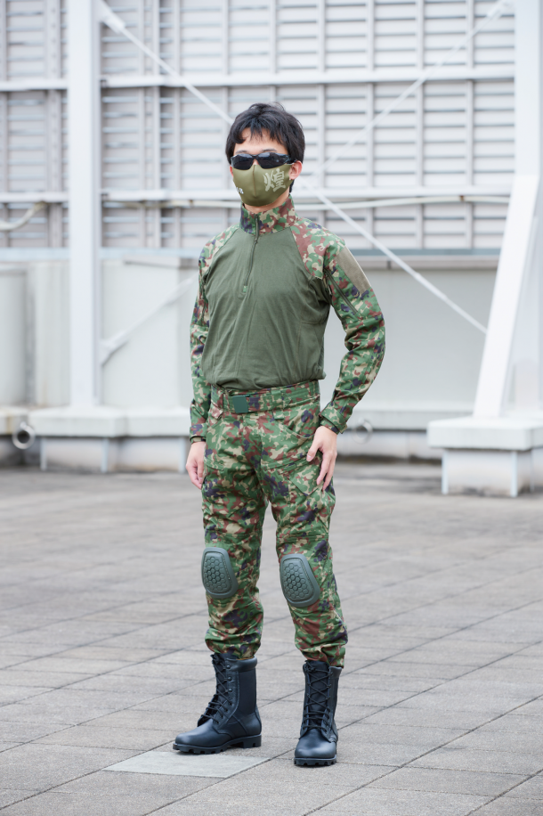 陸上自衛隊 迷彩服 上下セット サイズ「3A」 3A 陸上自衛隊 迷彩服