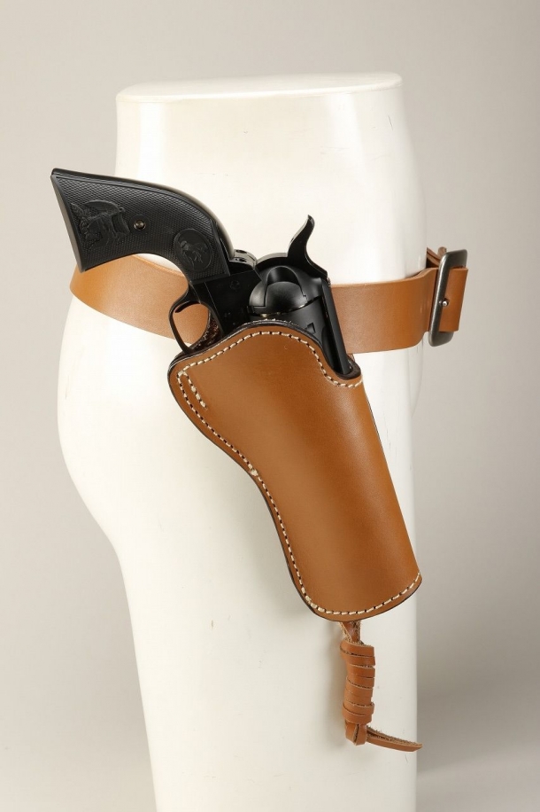 ウエスタン ホルスター コンチョ付き【51ネイビー/60アーミー