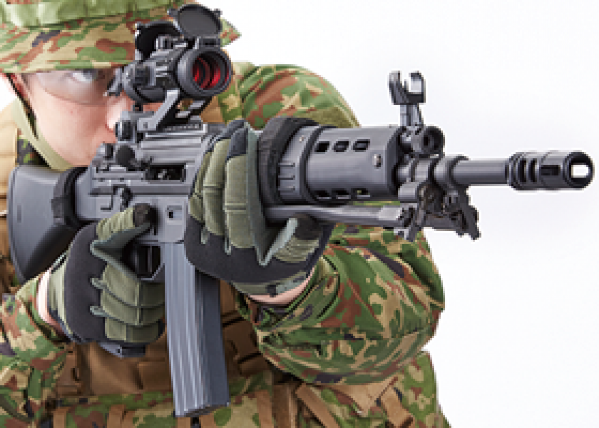 東京マルイ 89式小銃 電動ガン（マウント・重量カスタム）＋ダット