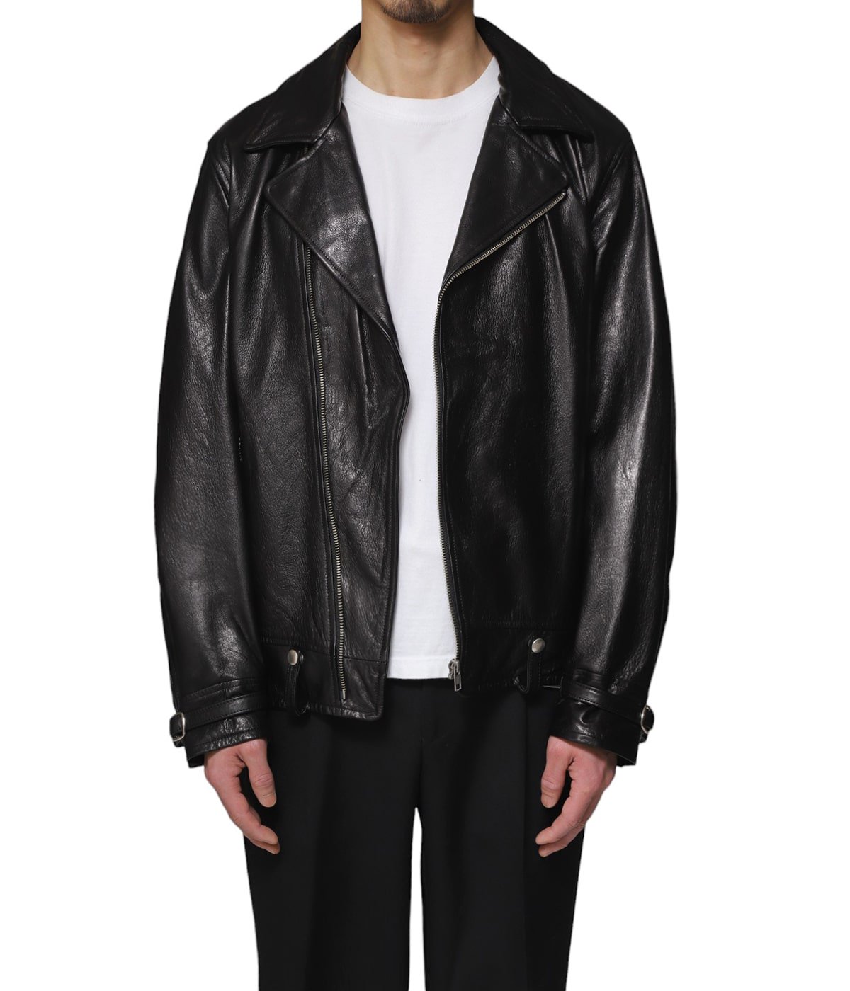 24SS ワコマリア SINGLE RIDERS LEATHER JACKET