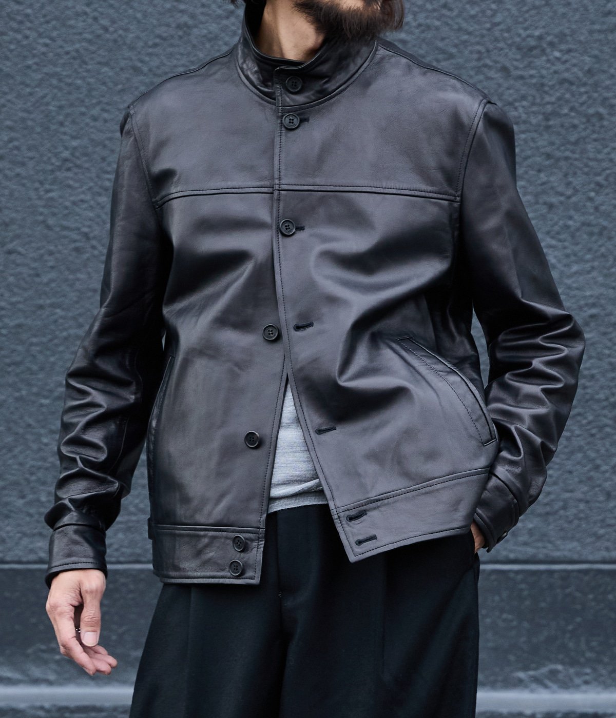 別注 ADRIANO - 0.5mm - | EMMETI(エンメティ) / アウター レザー