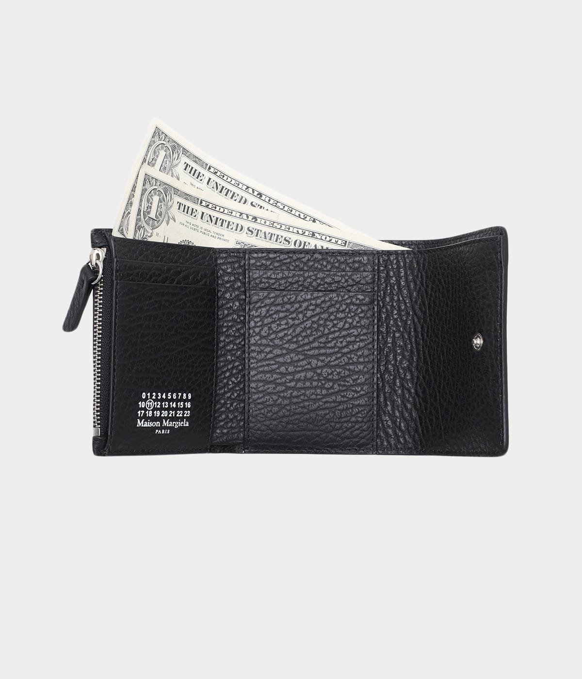 Zip Compact tri fold wallet | Maison Margiela(メゾン マルジェラ