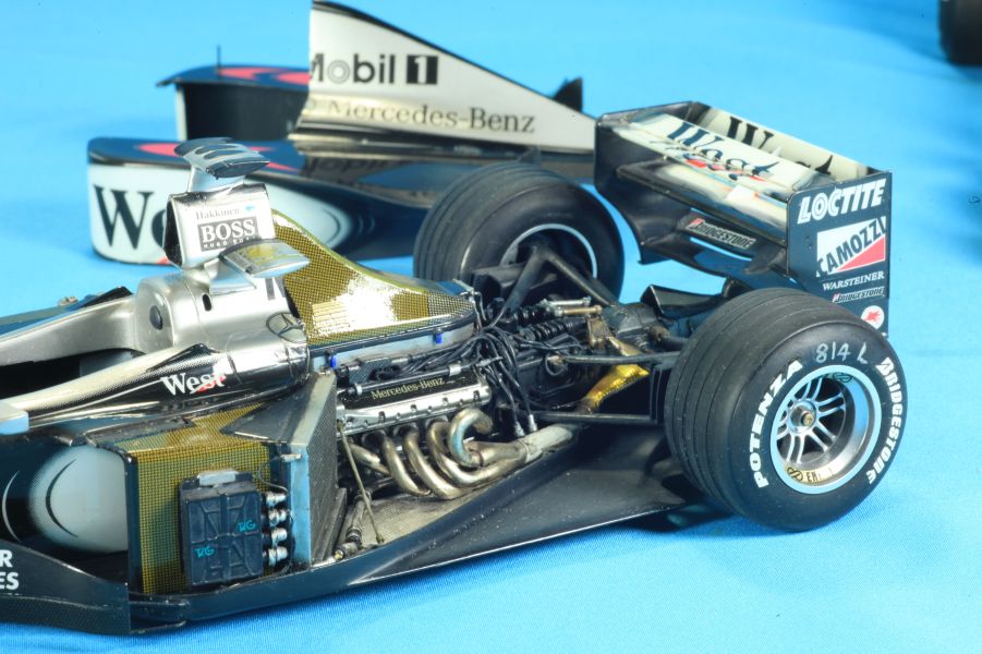 タミヤ1/20マクラーレンMP4/13日本GP(1998) | ルーフ