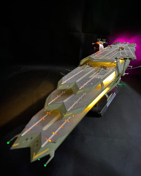 バンダイ 1/1000 ガイペロン級多層式航宙母艦バルグレイ | ひでぞう