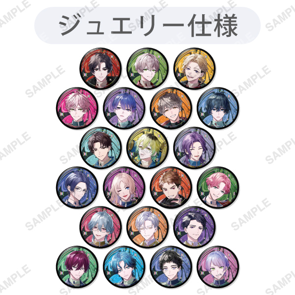 スタマイ スタンドマイヒーローズ 服部 今大路新堂 羽鳥 缶バッジ