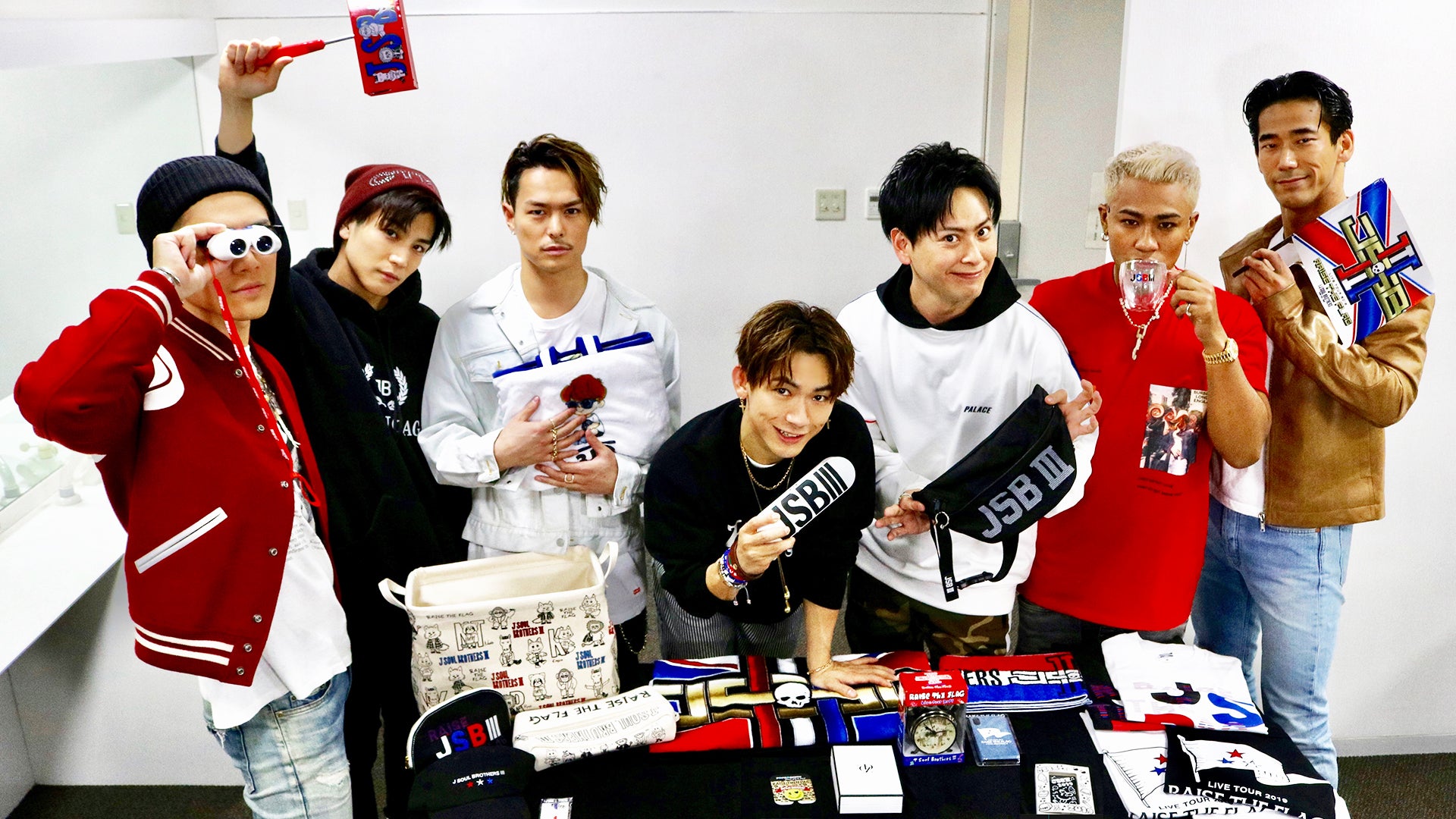 三代目 J SOUL BROTHERS LIVE TOUR 2019 “RAISE THE FLAG”ツアーグッズ