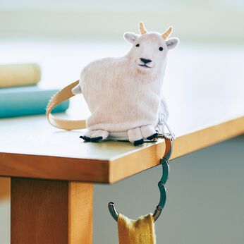 Merry様 ヤギさん 羊毛フェルトストラップ 【公式通販】