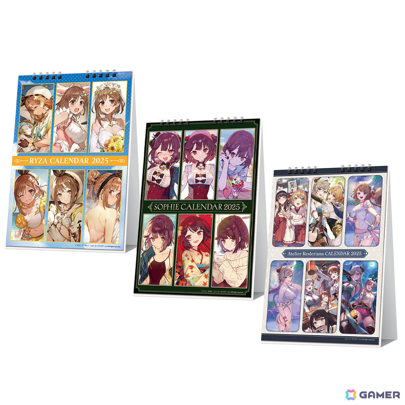 アトリエカレンダー2025」の予約受付が開始！「ライザのアトリエ