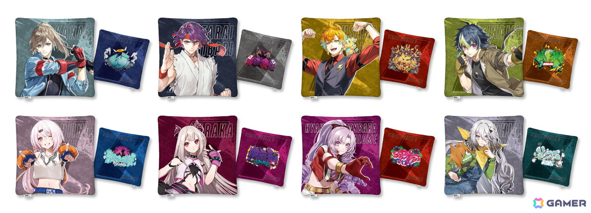 CAPCOM ストリートファイター6 スクエア缶バッチコレクション全8種