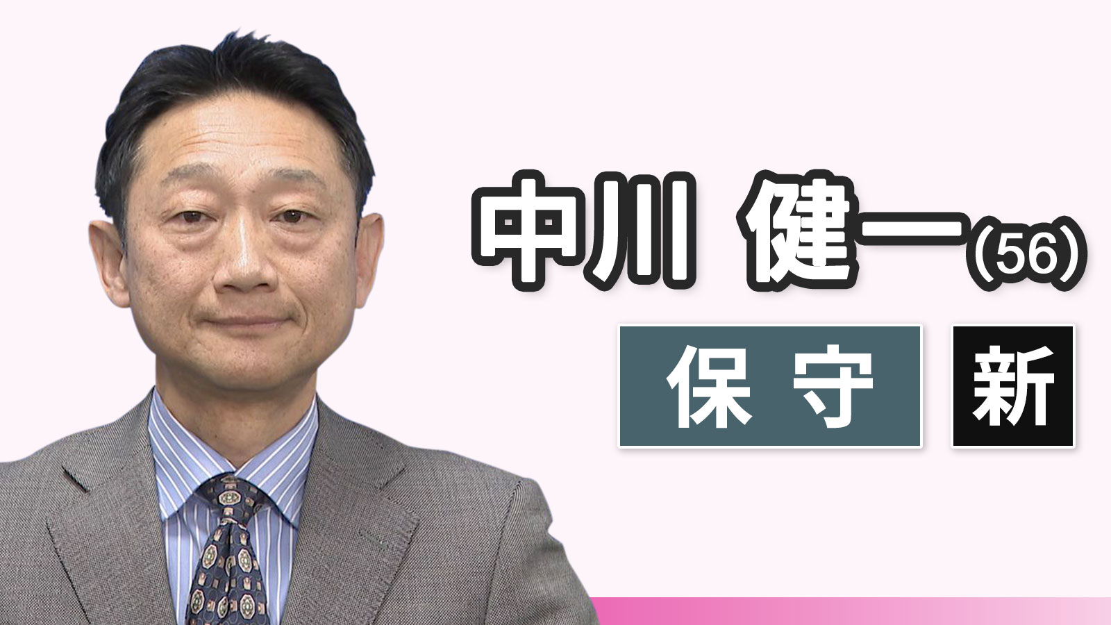 愛知8区】中川 健一 氏 《衆院選2026》（2026年1月27日掲載）｜中京