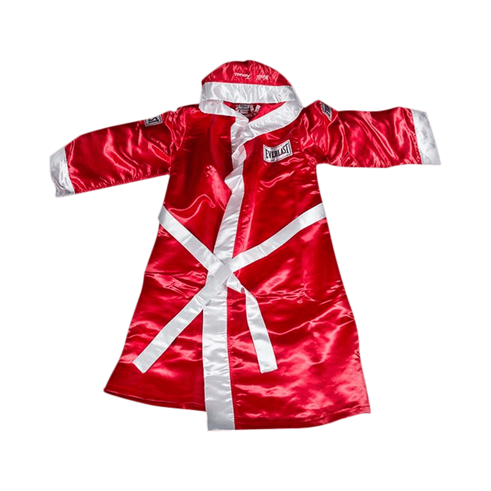 Buy Supreme x Everlast Satin Hooded Boxing Robe 'Red' - FW17A84