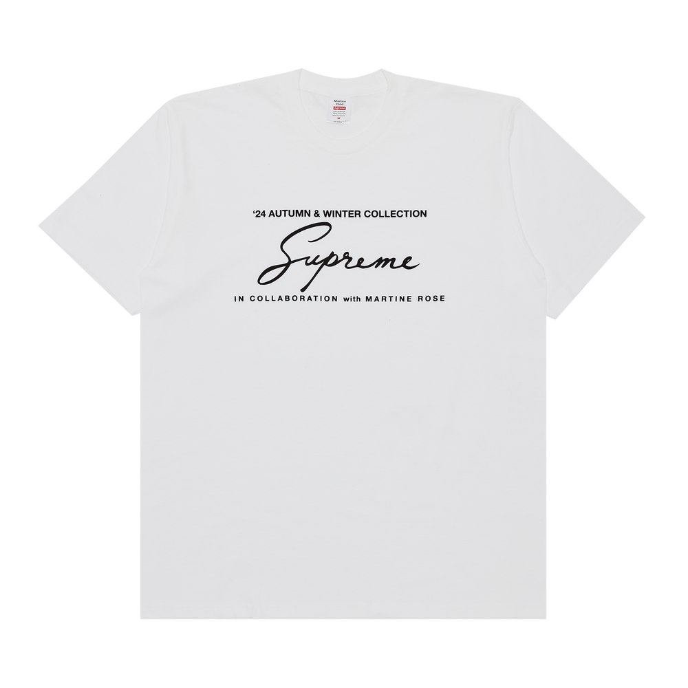 Buy Supreme x Martine Rose Tee 'White' - FW24T14 WHITE | GOAT