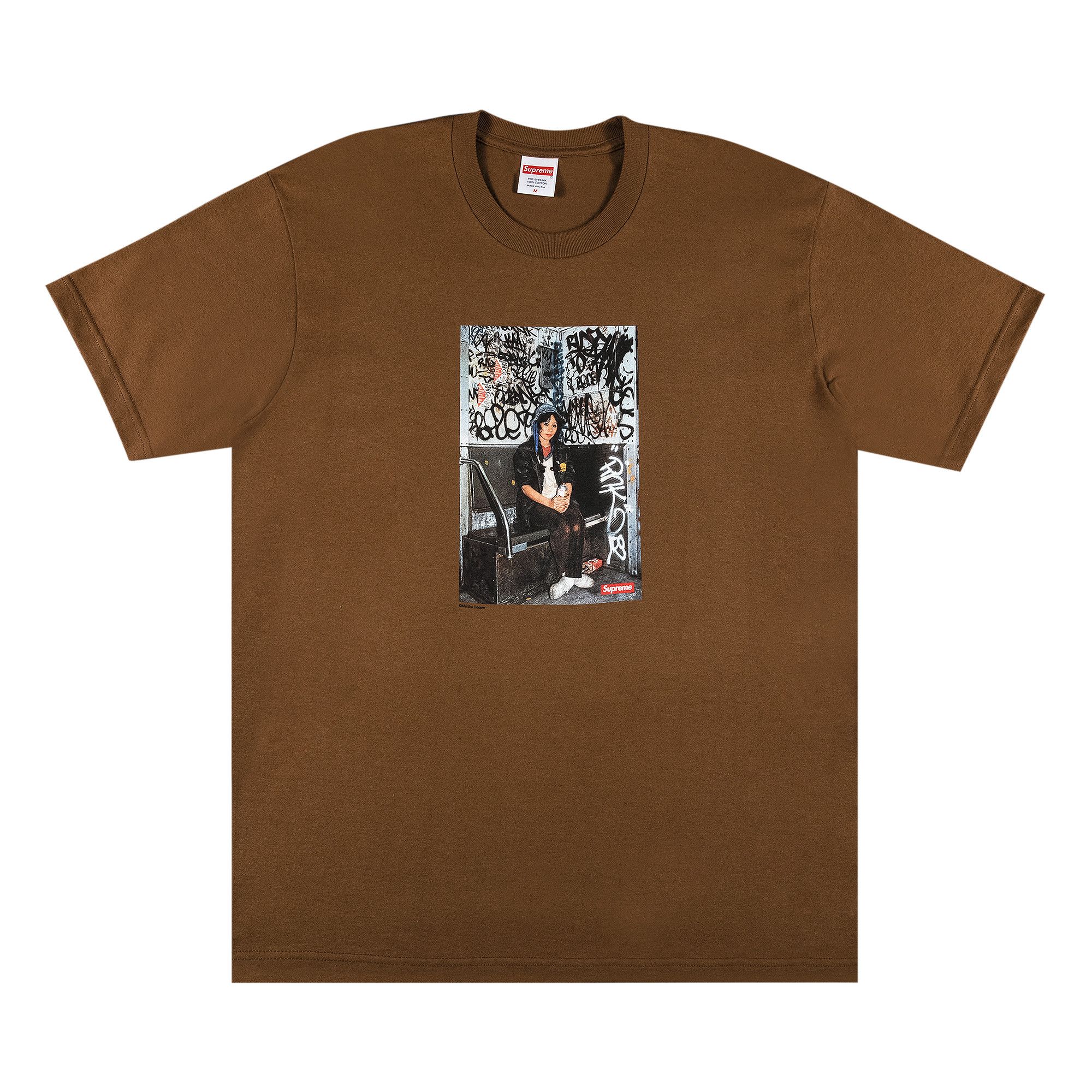 Buy Supreme x Lady Pink Tee 'Brown' - FW21T9 BROWN | GOAT