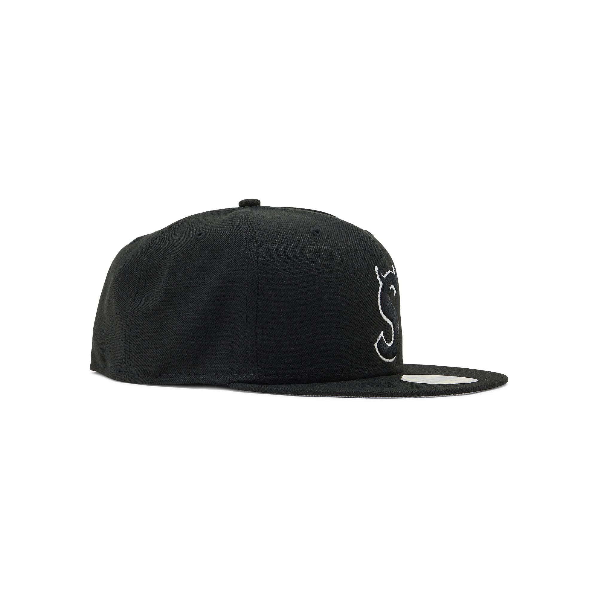 Buy Supreme S Logo New Era 'Black' - FW22H31 BLACK | GOAT