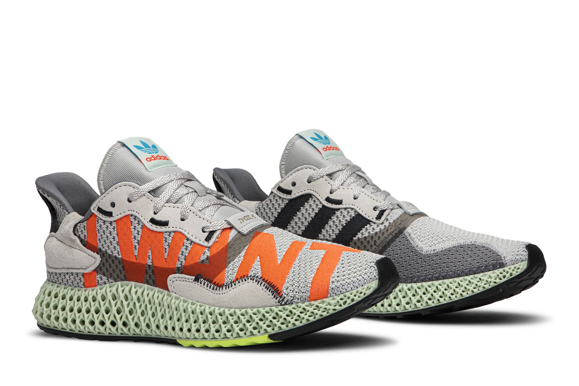 Buy Adidas ZX 4000 4D 'I Want, I Can' - EF9624 | GOAT