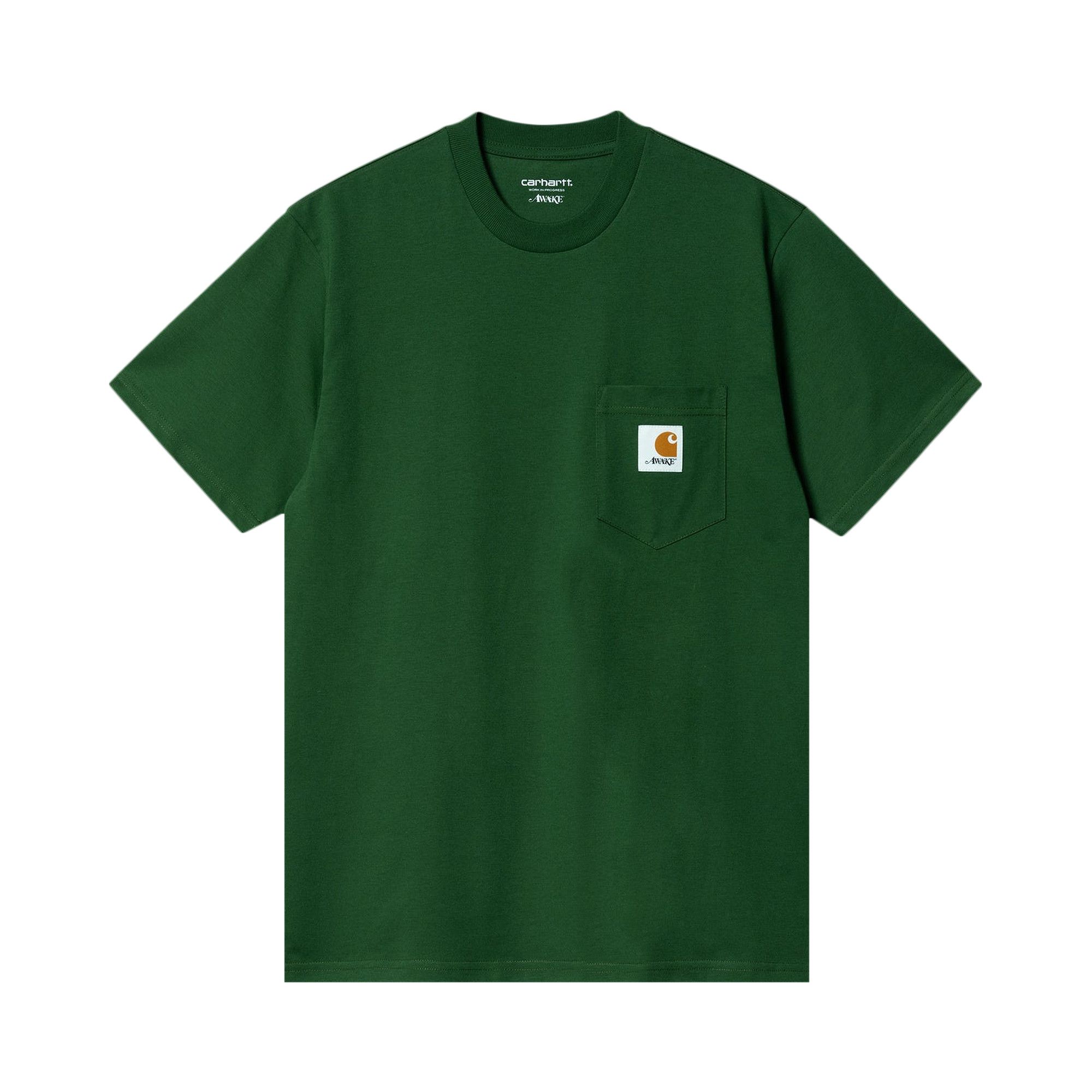 Buy Carhartt WIP x Awake NY Pocket T-Shirt 'Dark Green' - I031349