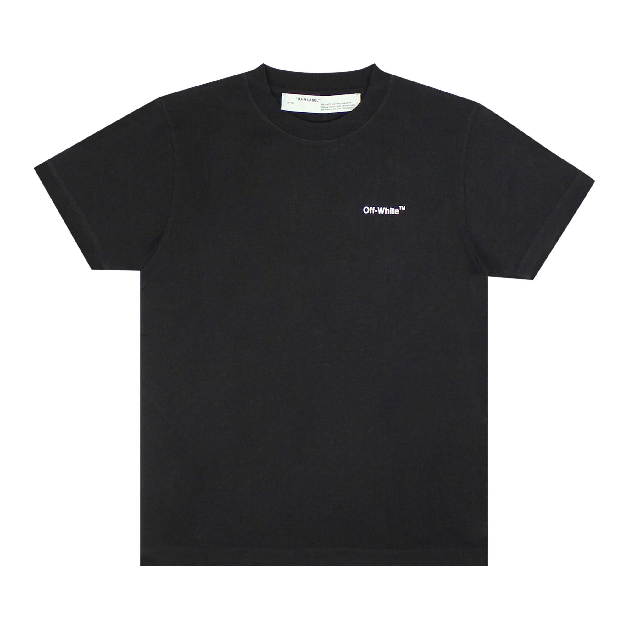 Buy Off-White Outline Marker Arrow T-Shirt 'Black/White