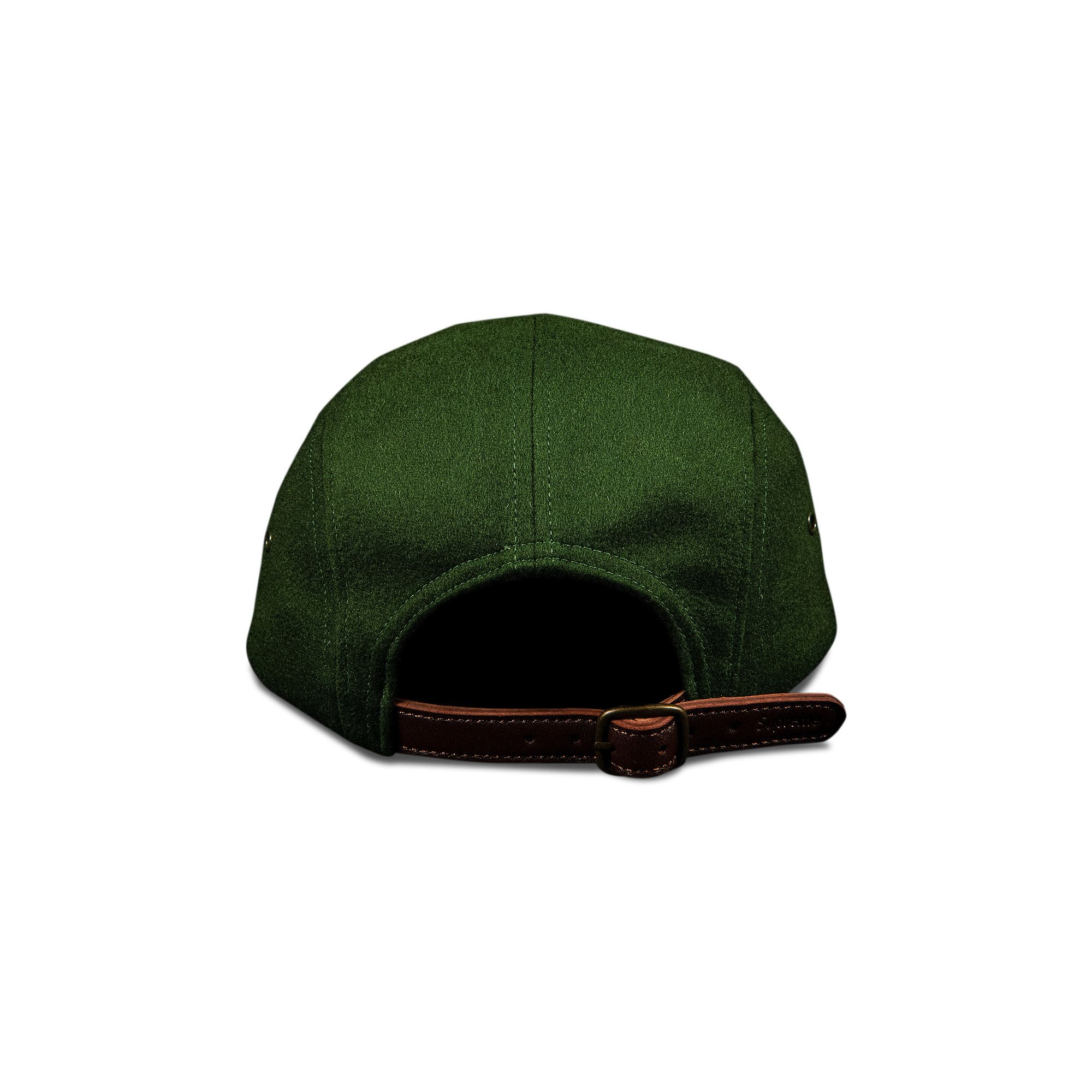 Buy Supreme Wool Camp Cap 'Dark Green' - FW20H37 DARK GREEN | GOAT