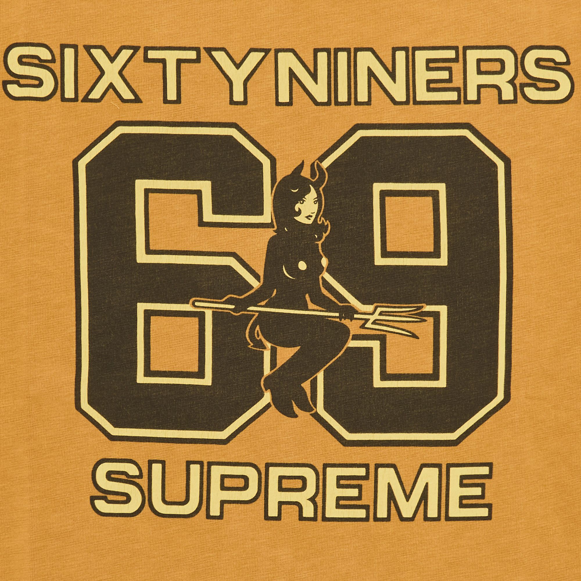 Buy Supreme x HYSTERIC GLAMOUR 69 Football Top 'Light Orange