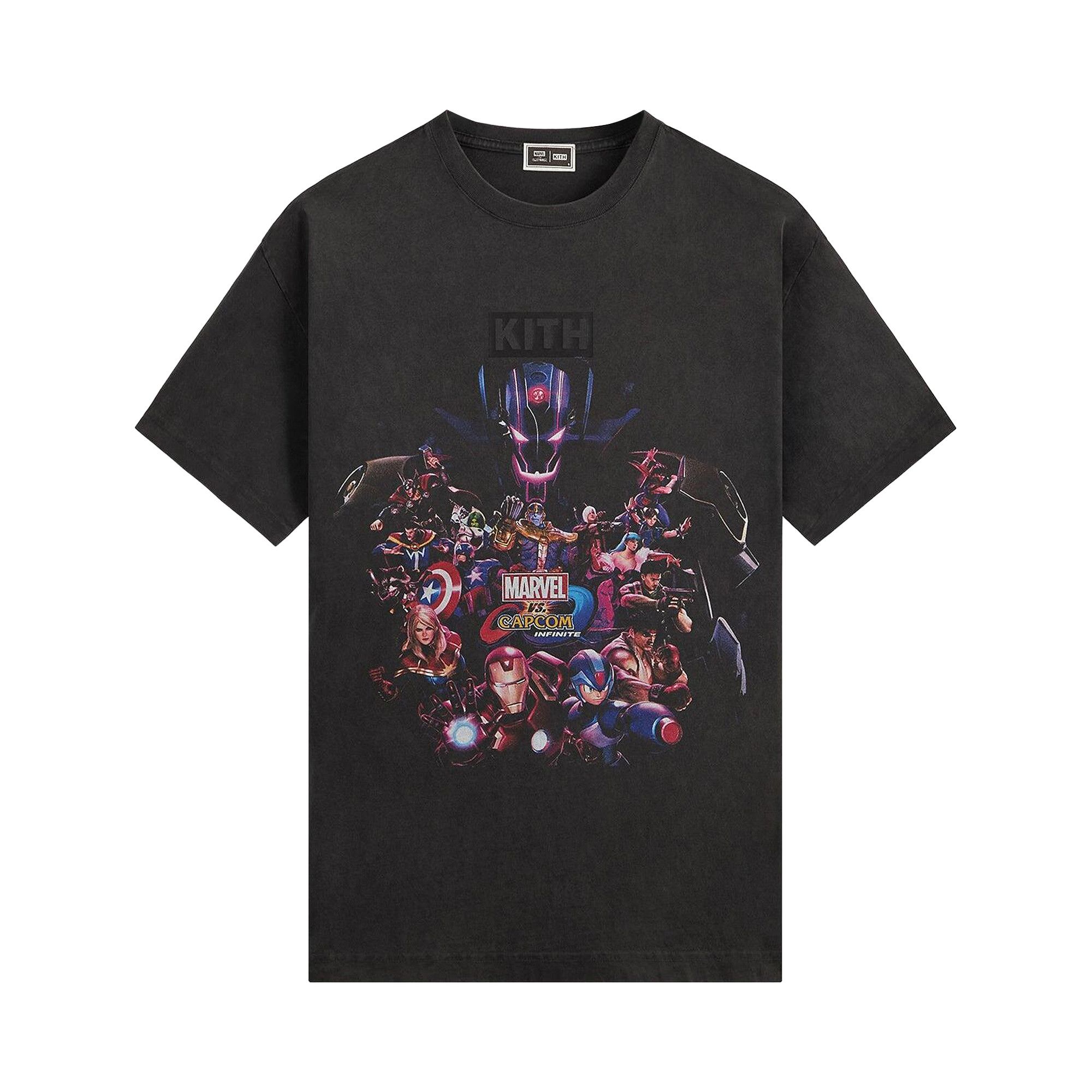 Buy Kith x Marvel Vs. Capcom Infinite Vintage Tee 'Black