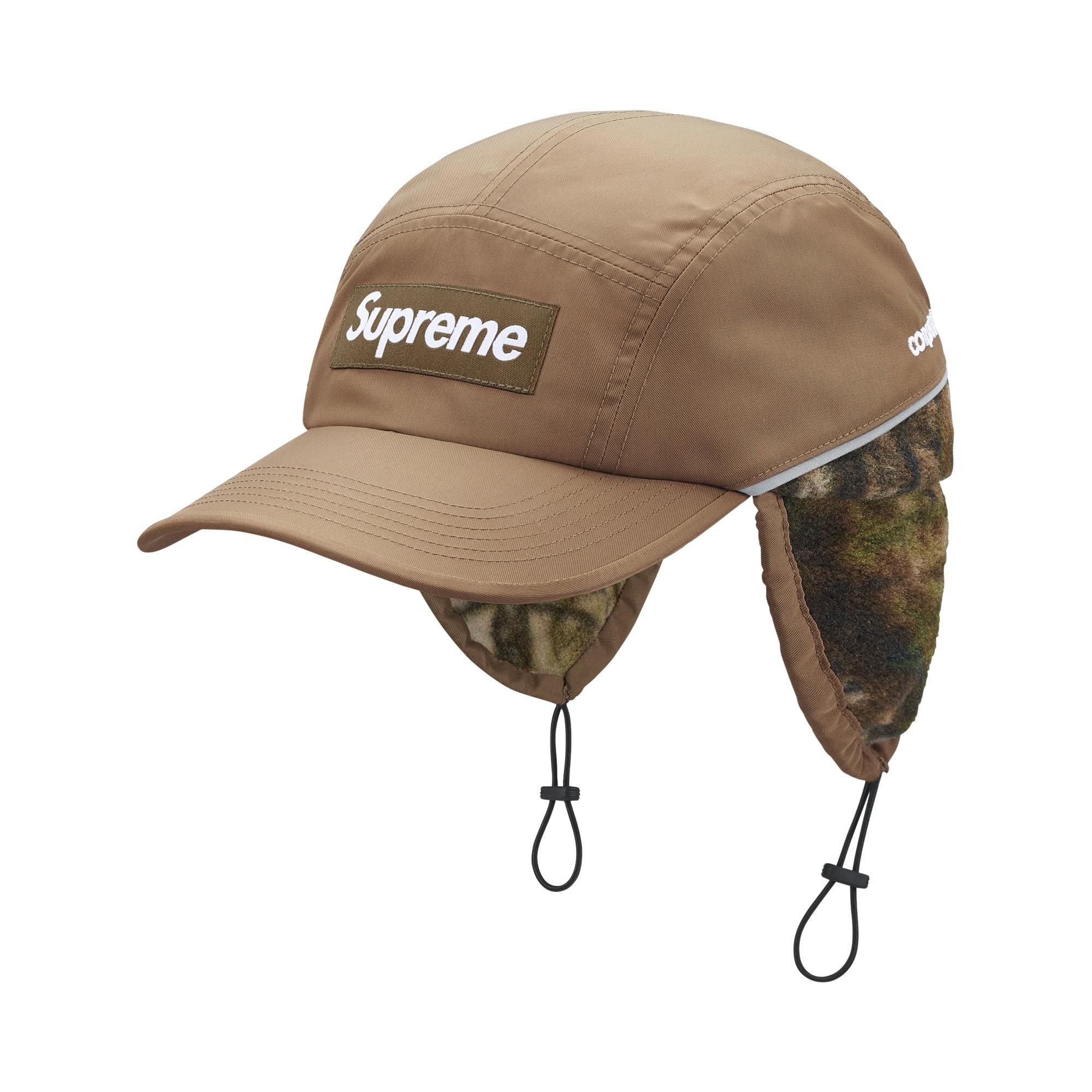 Buy Supreme Polartec Lined Packable Earflap Camp Cap 'Khaki
