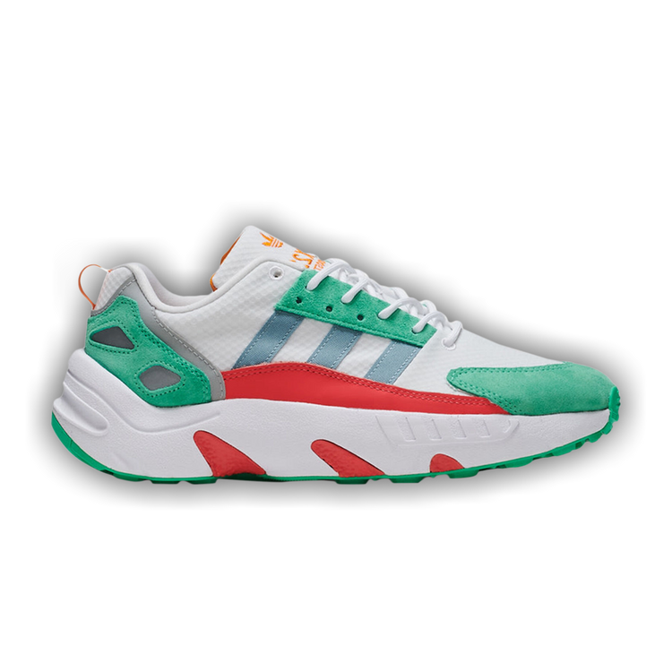 Buy Adidas ZX 22 Boost 'White Hi-Res Green' - GZ4946 | GOAT