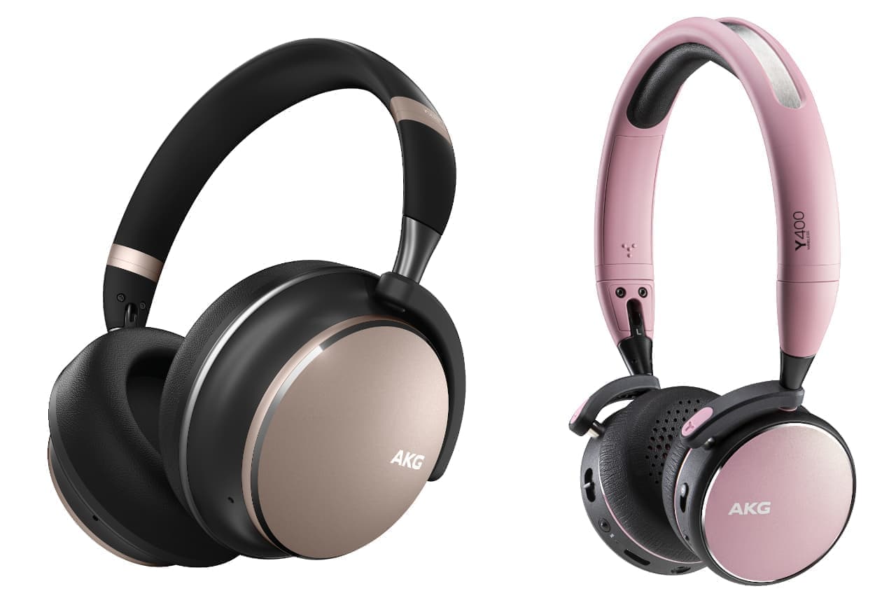 AKG、つけると音楽を自動再生するヘッドホン「Y600NC WIRELESS」「Y400