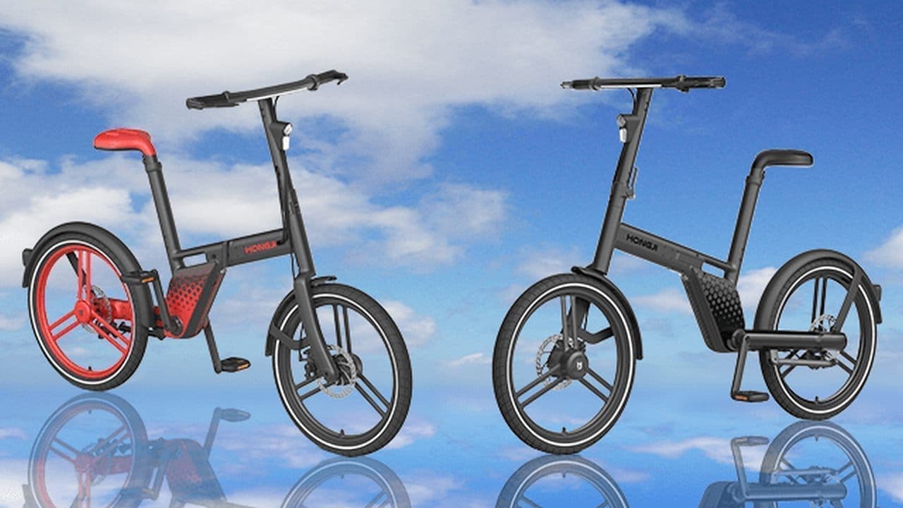 HONBIKE ホンバイク 電動アシスト自転車 黒 HONBIKE ホンバイク電動