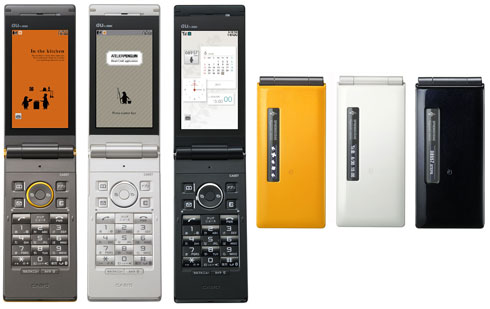 防水・防塵対応のスリムケータイ「CA007」、6月30日発売 - ITmedia Mobile